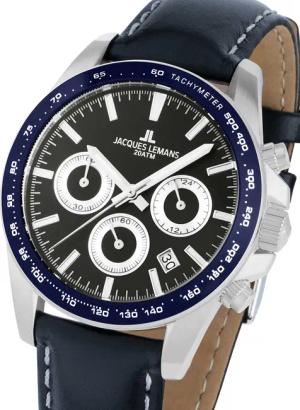 Jacques Lemans 1-1877C Liverpool Chronograph Herrenuhr 40mm 20ATM