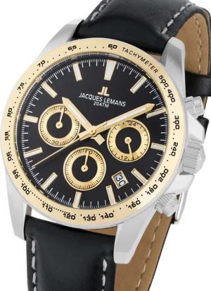 Jacques Lemans 1-1877D Liverpool Chronograph Herrenuhr 40mm 20ATM