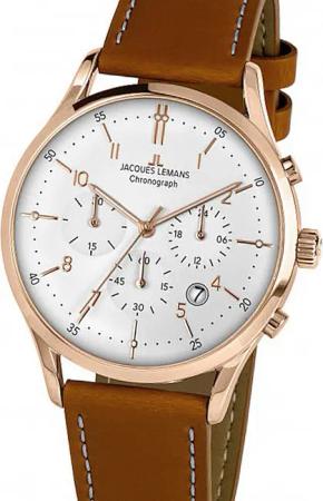Jacques Lemans 1-2068R Retro Classic Chronograph Herrenuhr