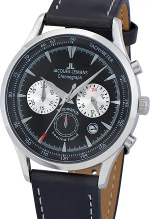 Jacques Lemans 1-2068A Retro Classic Chronograph Herrenuhr