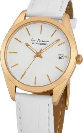 Jacques Lemans LP-132D La Passion Damenuhr 34mm 10ATM