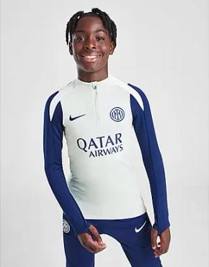 Nike Inter Mailand Strike Drill Top Kinder, Grau