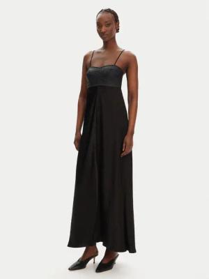 PINKO Abendkleid Anymore 104844 A2BV Schwarz Regular Fit