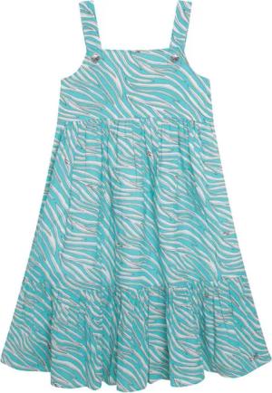 MICHAEL KORS KIDS Kleid R12148 S Türkisfarben Regular Fit