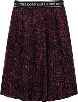 MICHAEL KORS KIDS Faltenrock R13121 S Schwarz Regular Fit