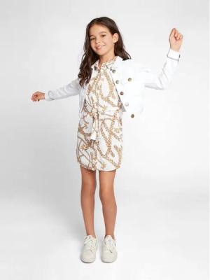 MICHAEL KORS KIDS Jeansjacke R16126 S Weiß Regular Fit