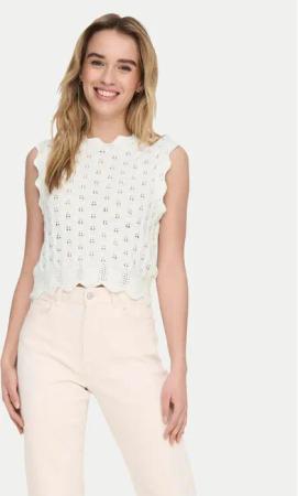 ONLY Bluse Luna 15291602 Écru Regular Fit