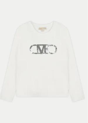 MICHAEL KORS KIDS Bluse R30145 M Weiß Regular Fit