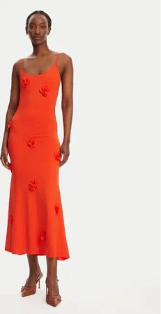 BARDOT Abendkleid Lanae 59301DB Korallenfarben Regular Fit