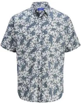 Jack & Jones Kurzarm Hemdbluse für Kinder 12274222-STW