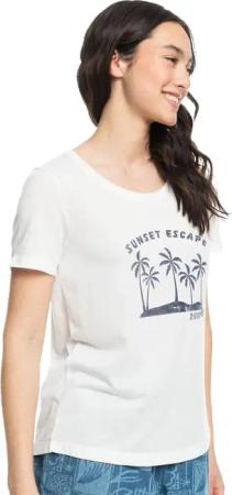 Roxy - Chasing The Wav T-Shirt Damen snow white