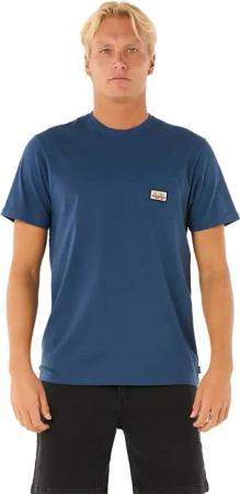Rip Curl - Surf Paradise Badge Update T-Shirt Herren washed navy