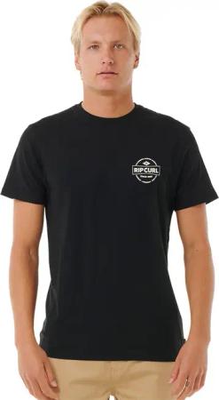 Rip Curl - Staple T-Shirt Herren schwarz