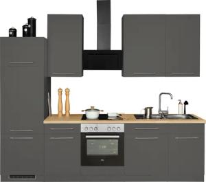 wiho Küchen Küchenzeile "Unna", mit E-Geräten, Breite 280 cm