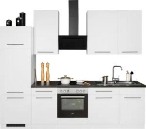 wiho Küchen Küchenzeile "Unna", mit E-Geräten, Breite 280 cm
