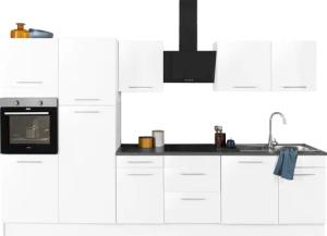 wiho Küchen Küchenzeile "Ela", Breite 340 cm, Soft-Close-Funktion, höhenverstellbare Füße