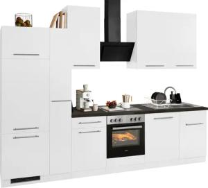wiho Küchen Küchenzeile "Unna", mit E-Geräten, Breite 310 cm