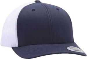 Flexfit Retro Trucker Cap Schwarz
