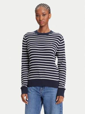 Tommy Hilfiger Pullover Fine WW0WW44993 Dunkelblau Regular Fit