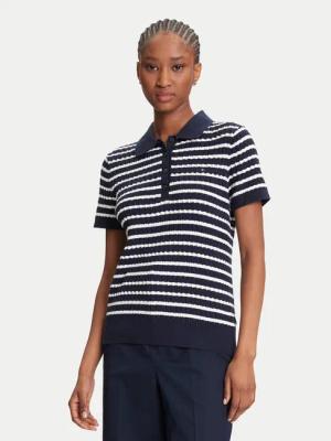 Tommy Hilfiger Pullover Fine WW0WW41474 Dunkelblau Regular Fit