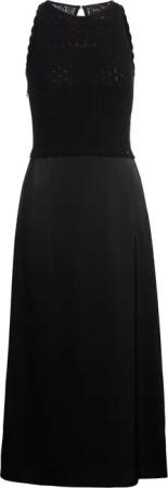 BOSS ORANGE Strickkleid "Fawrence Premium Damenmode", Midi-Länge, im Materialmix