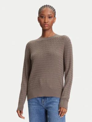 Tommy Hilfiger Pullover Fine WW0WW44993 Braun Regular Fit