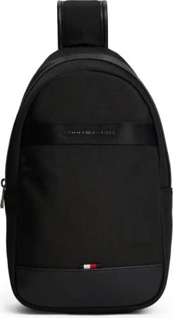 Tommy Hilfiger Nylon Travel Sling Bag - Umhängetasche 32 cm (schwarz)