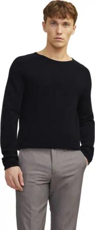 Jack & Jones Herren Sweater Pullover mit Rundhals Ausschnitt JJEHILL