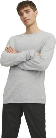 Jack & Jones Herren Sweater Pullover mit Rundhals Ausschnitt JJEHILL