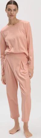 hessnatur Damen Pyjama PURE COTTON aus Bio-Baumwolle - rosa - Größe 34
