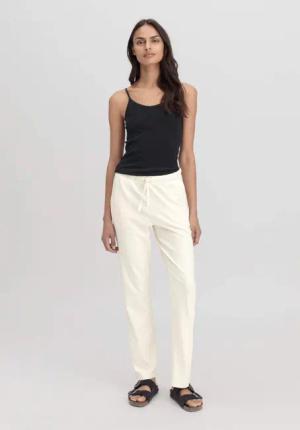 hessnatur Damen Spaghetti-Top im 2er-Pack PURE COTTON aus Bio-Baumwolle - schwarz - Größe 36