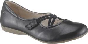 Josef Seibel Riemchenballerina "Fiona 39", Festtagsschuh, Slipper, Komfortschuh mit überkreuztem Gummizug