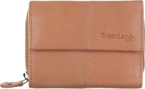 GreenLand Nature Geldbörse, Reißverschlussbörse, Damenbörse, Portemonnaie