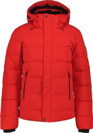Icepeak Steppjacke "BIXBY", (1 St.), mit Kapuze, mit kontrastfarbenem Markenpatch am Oberarm