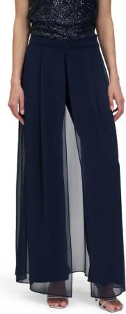 Vera Mont 2-in-1-Hose "Vera Mont Hosenrock mit weitem Bein", Materialmix
