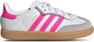 Adidas Samba Unisex Schuhe - Weiß - Größe: 26.5 - Leder - Foot Locker
