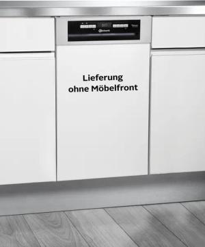 BAUKNECHT teilintegrierbarer Geschirrspüler BSBO 3O23 PF