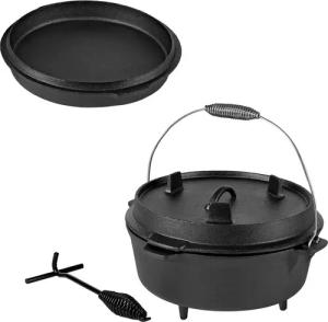 Mucola Feuertopf Dutch Oven Kochkessel Outdoorküche
