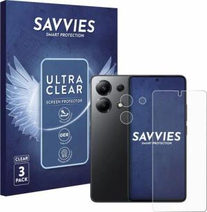 Savvies Displayschutzfolie Schutzfolie für Xiaomi Redmi