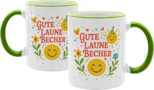 PhotoFancy Tasse mit lustigem Spruch 'Gute