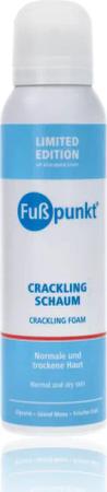 Fußpunkt Fußschaum Fußpunkt Crackling Schaum mit