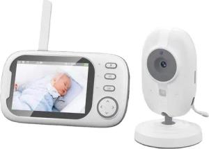Welikera Video-Babyphone Babyphone mit Kamera 3,5"