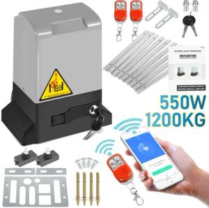 Clanmacy Schiebetorantrieb 550W Torantrieb Toröffner Motor