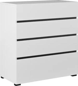 INOSIGN Schubkastenkommode Cross, moderne grifflose Kommode,
