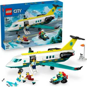 LEGO® Notfallrettungsflugzeug (60465), LEGO City Konstruktionsspielsteine,