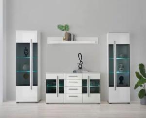 INOSIGN Wohnwand Cantara, moderne Anbauwand, Wohnzimmer-Set,