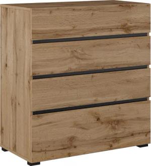 INOSIGN Schubkastenkommode Cross, moderne grifflose Kommode,