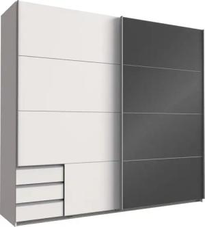 Wimex Schwebetürenschrank Valencia mit Glaselementen und
