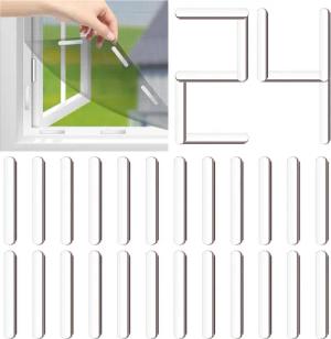 EXTSUD Insektenschutz-Vorhang stanzfreie Universalmagnete für Fenster,