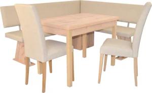 moebel-direkt-online Eckbankgruppe Schenkelmaß 150x182 cm, in